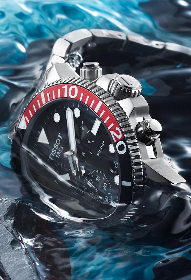 Tissot Seastar, with superluminova-aiguilles